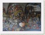 Mexico DF - Mural de Diego Rivera en el Palacio Nacional (De la conquista a 1930 - Arco Derecho)