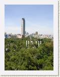 Mxico DF - Vista de la ciudad y el bosque de Chapultepec desde el Alczar