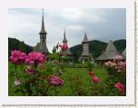Maramures. Monasterio de Barsana. Vista general.